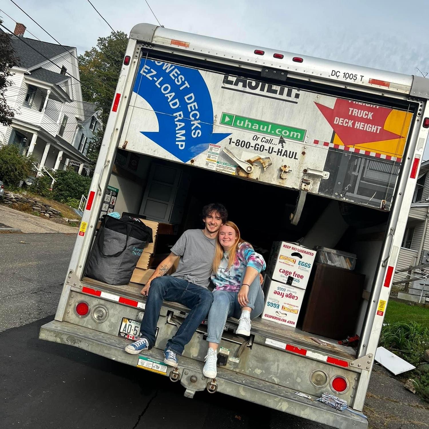The day we moved in together