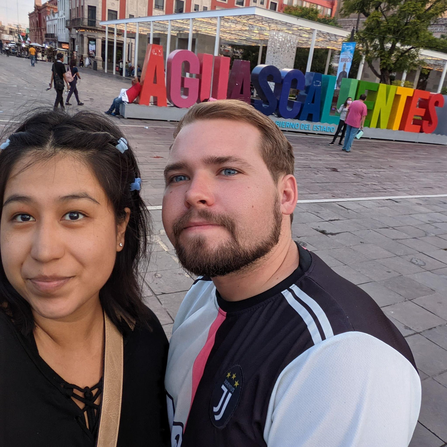 Taking Dom to to meet the family in Mexico