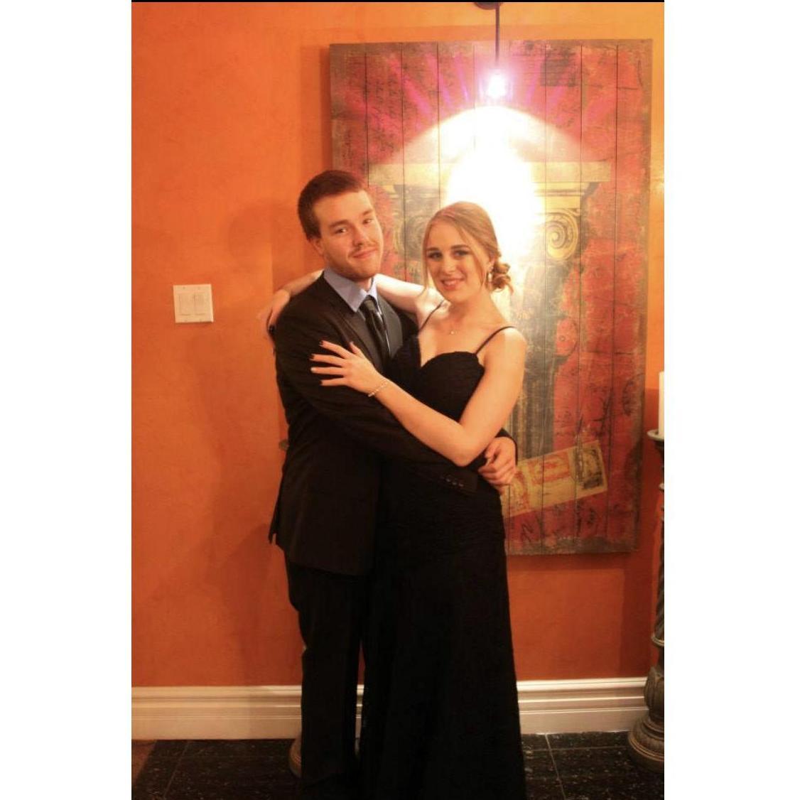 Liz's prom in June 2015.