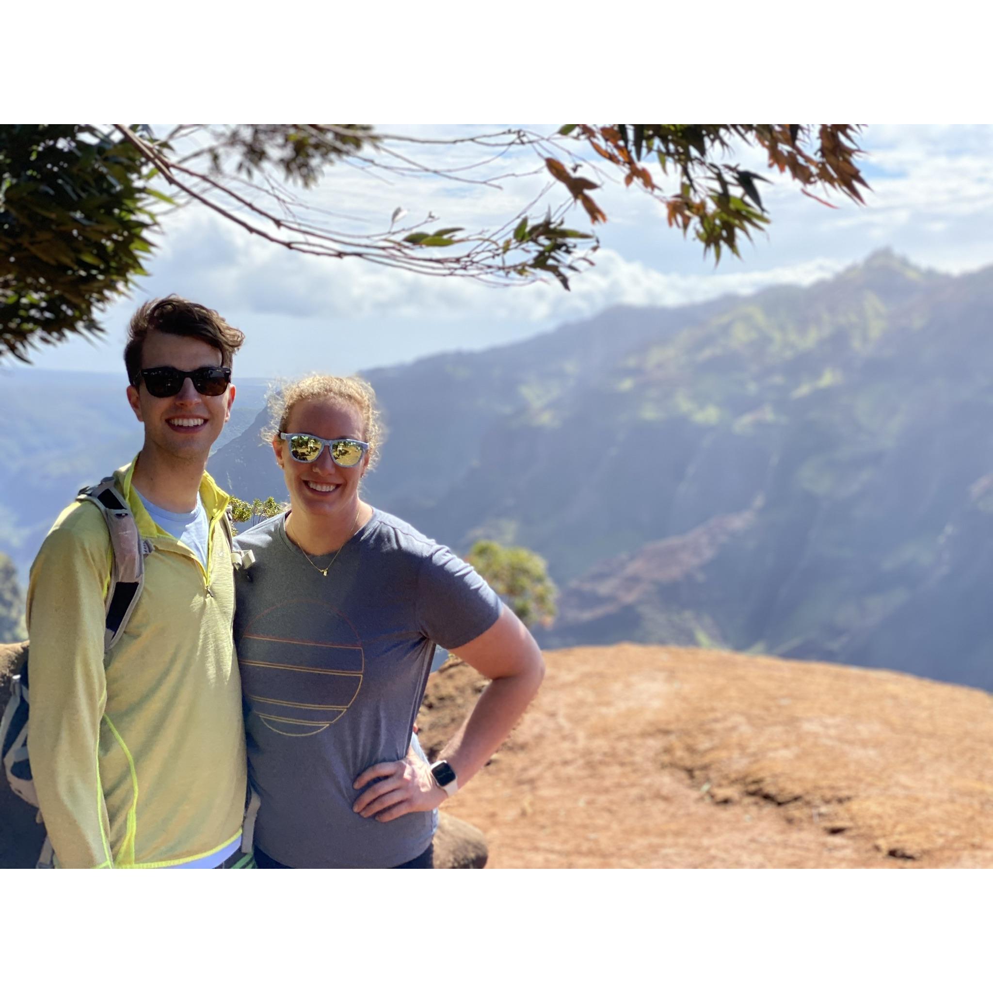 More Kauai - hiking to waterfalls.