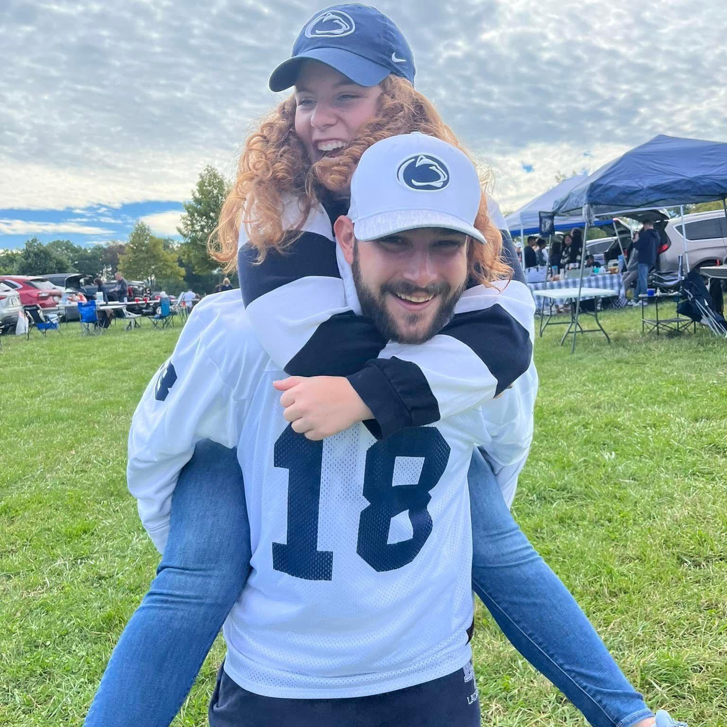 Enjoying Penn State football as alumni!
