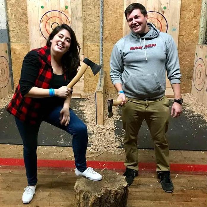 Margaret’s 30th at Urban Axes - Nov. 2017