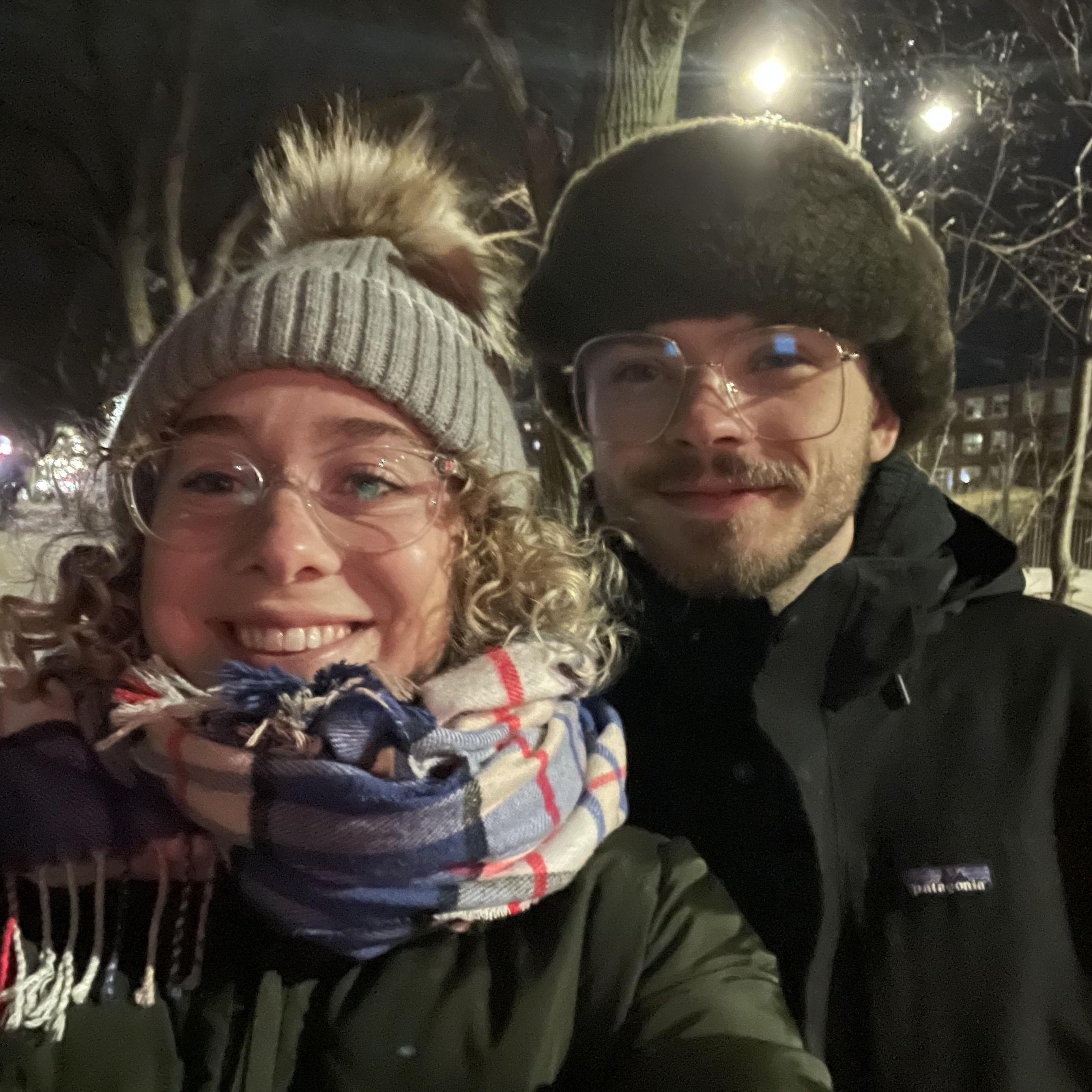 doing our best to survive the Boston winter