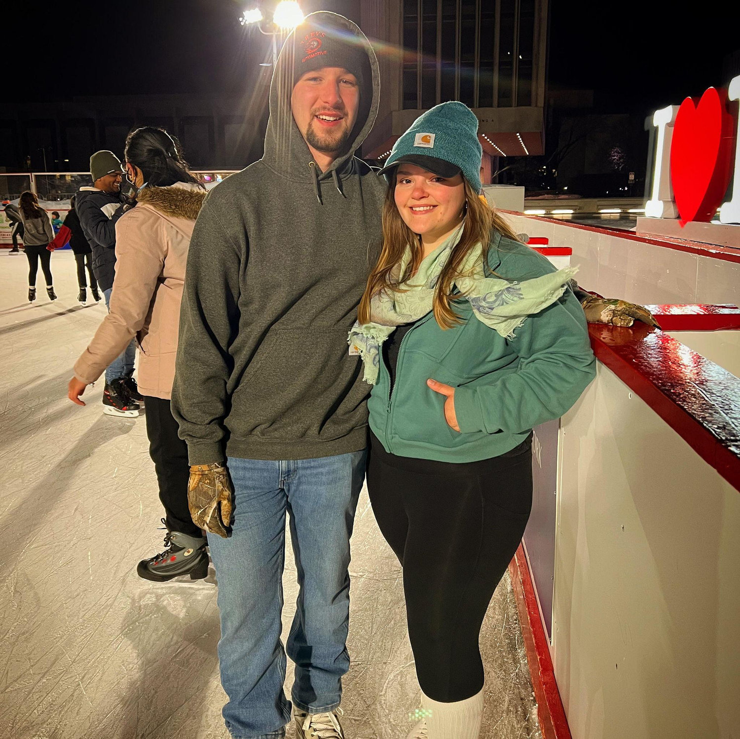 Tyler attempted to try and teach me how to ice skate (2022)