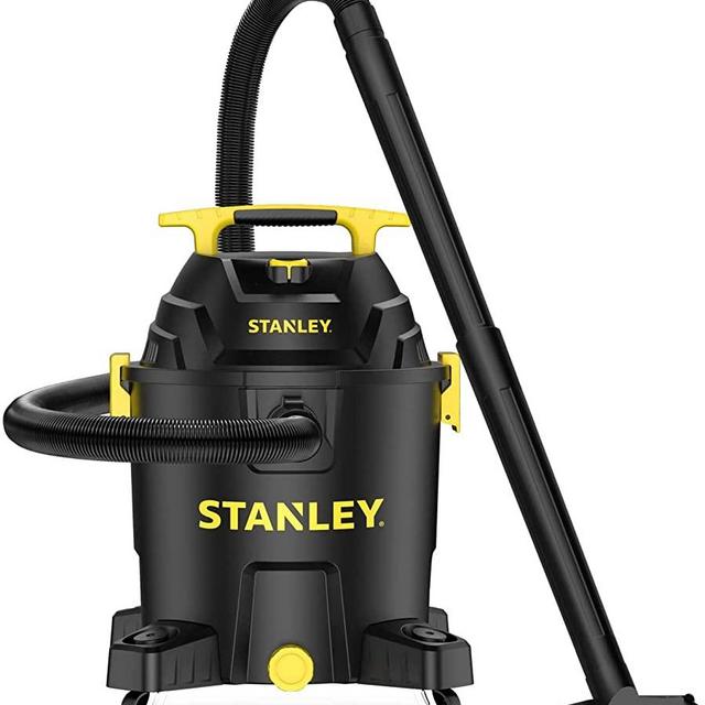 STANLEY SL18701P-10A Wet/Dry Vacuum,10 Gallon Shop Vacuum, 6.0 Peak HP Wet/Dry Vac with Blower Function, 1-7/8" Hose, Black
