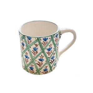 Chita Green Trellis Mug