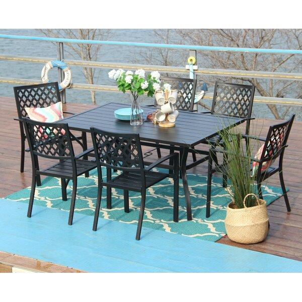 Janas Phivilla 7 Piece Dining Set