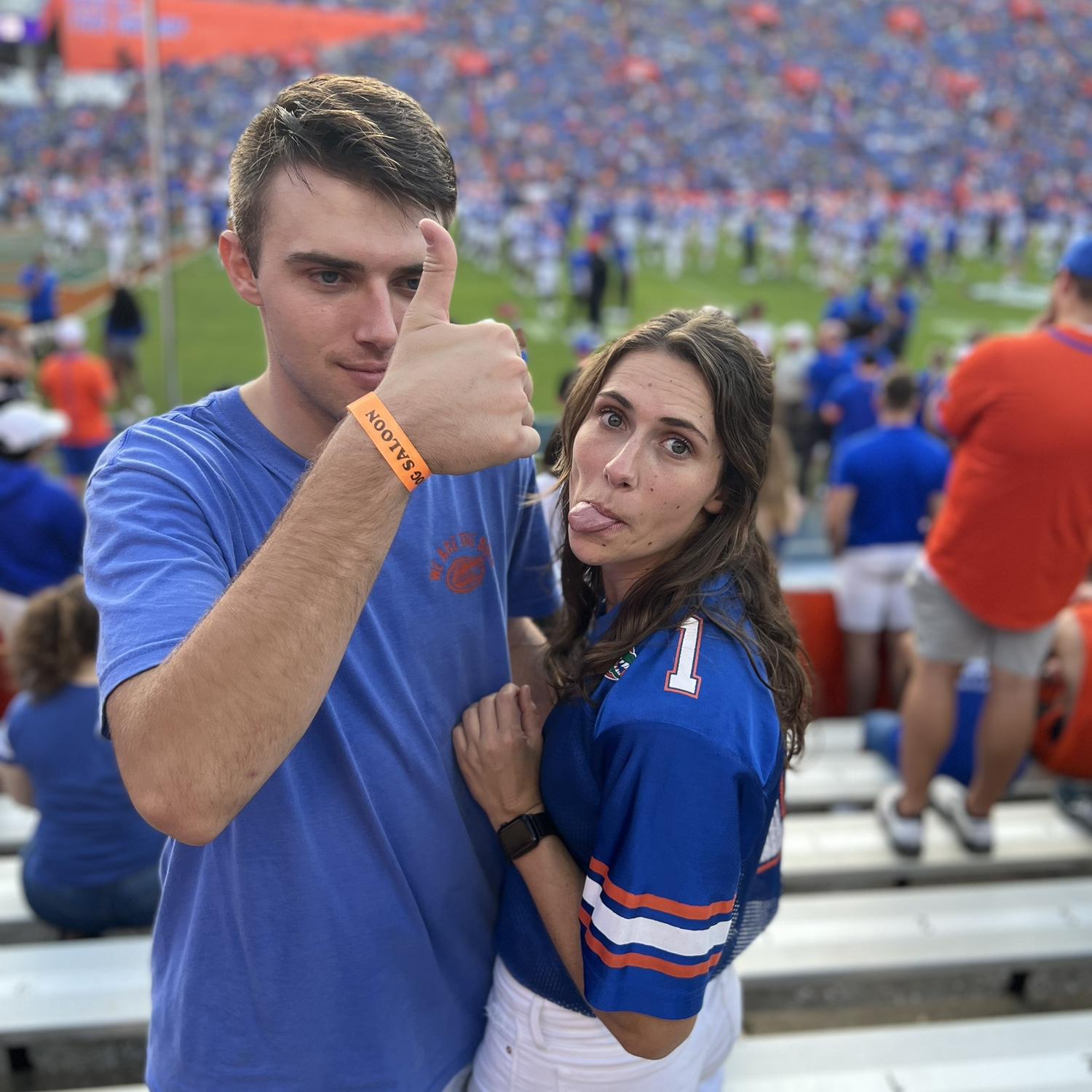 Officially started dating 9/16/2022 #GoGators