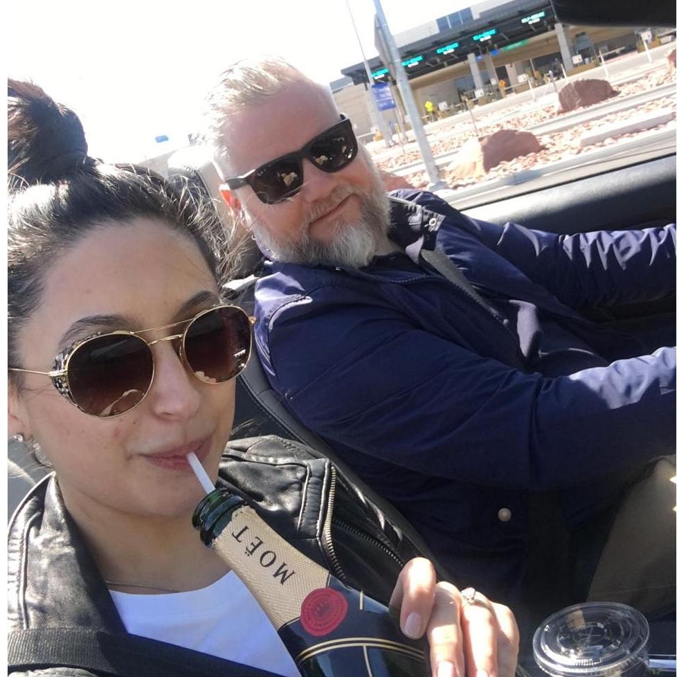 Vegas. April 2018. A better drunk co-pilot you will not find.