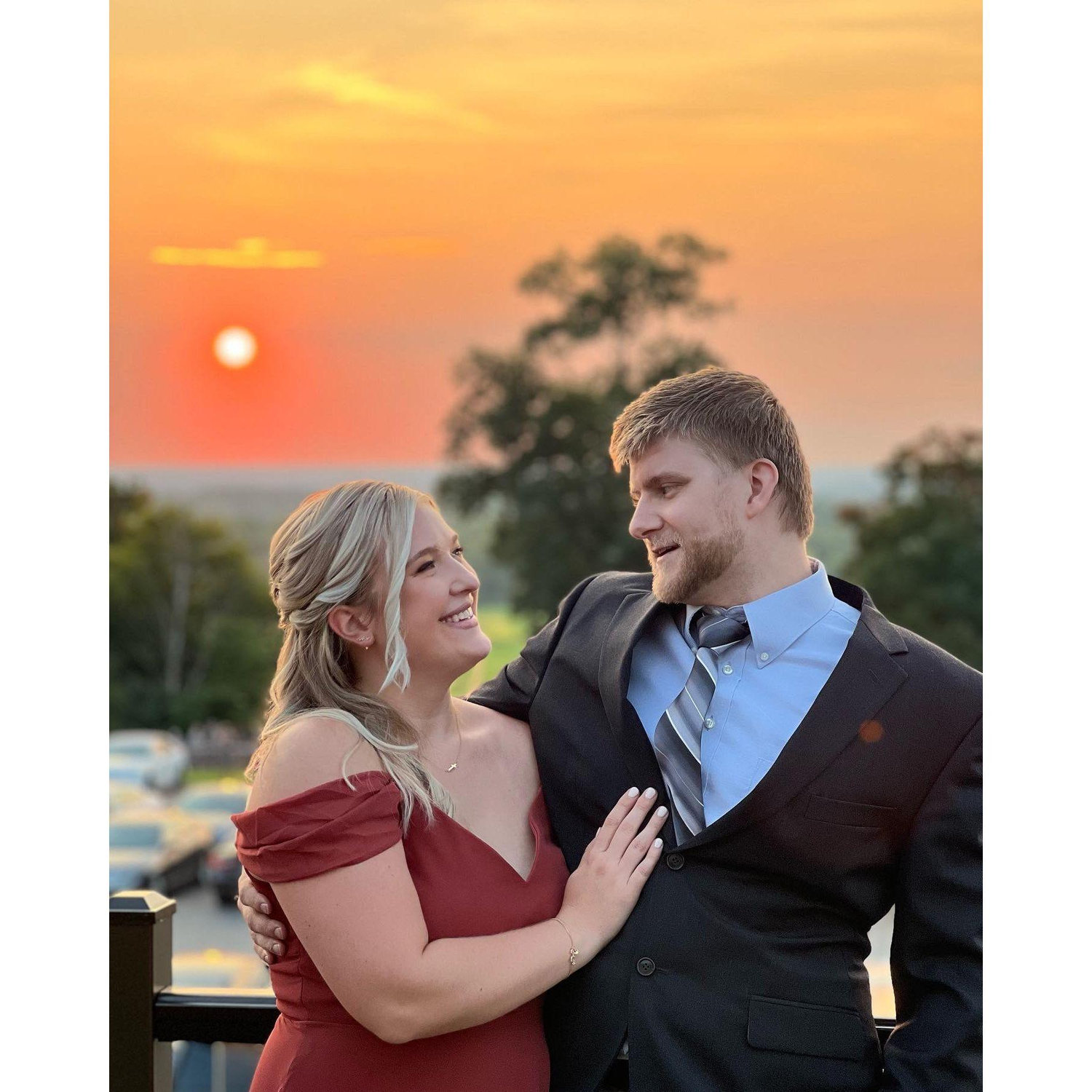 THE sunset picture
