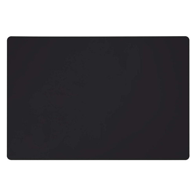 Silicone Mats for Kitchen Counter, Large Silicone Countertop Protector 25" by 17", Nonskid Heat Resistant Desk Saver Pad, Multipurpose Mat, Placemat, Black