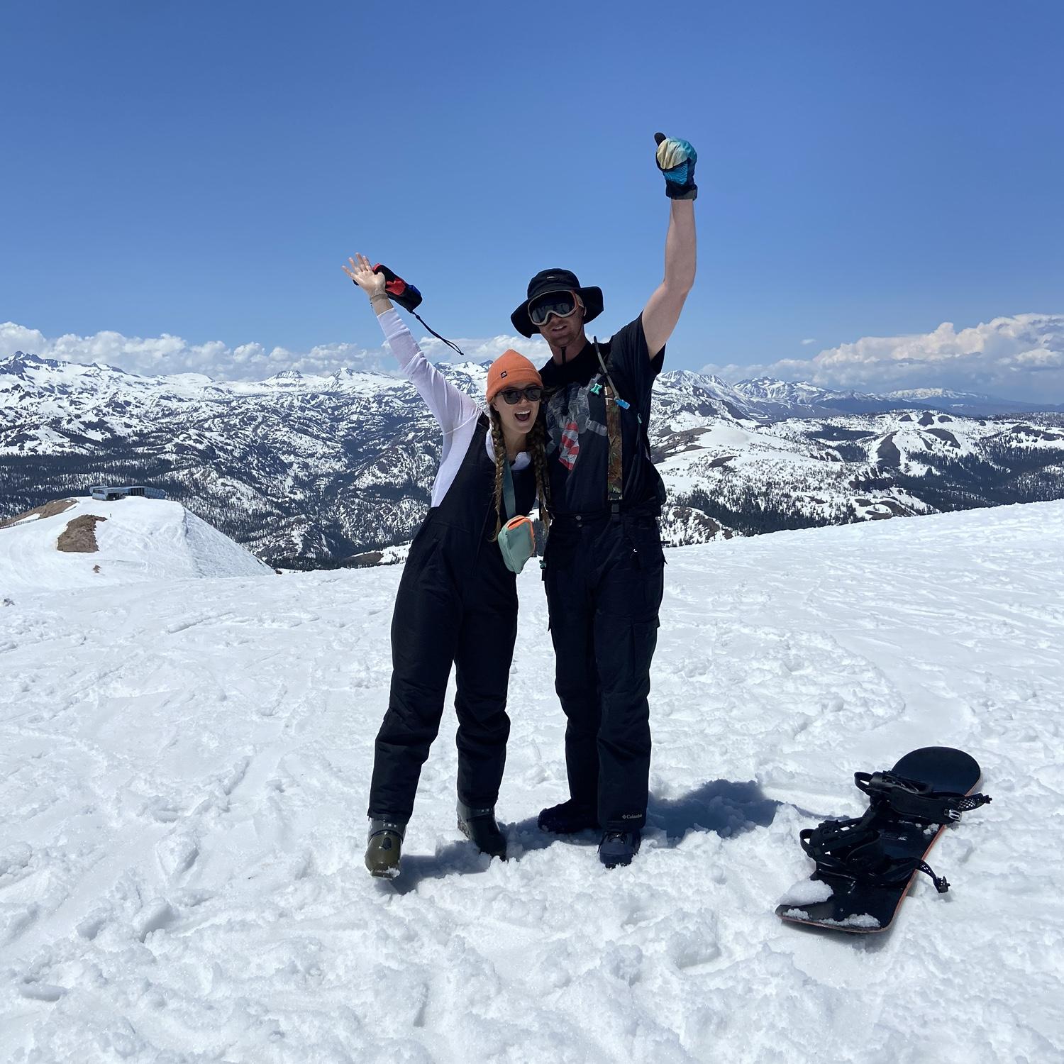 Skiing in Mammoth