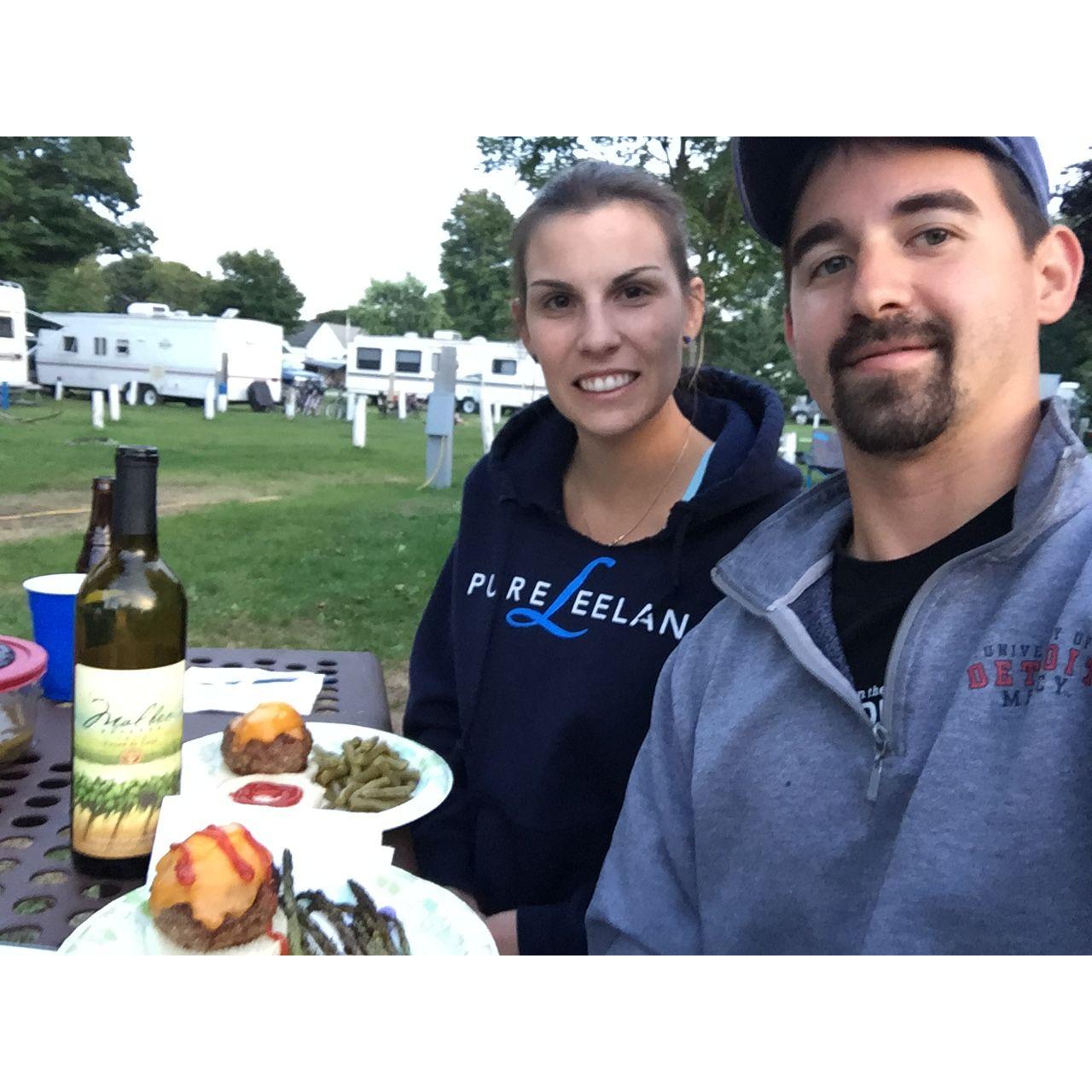 Our camping trip in the Upper Peninsula
