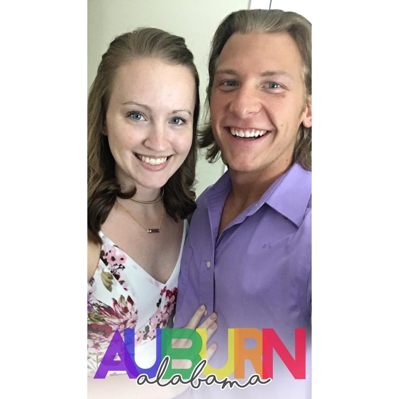 Date night after visiting Auburn University!