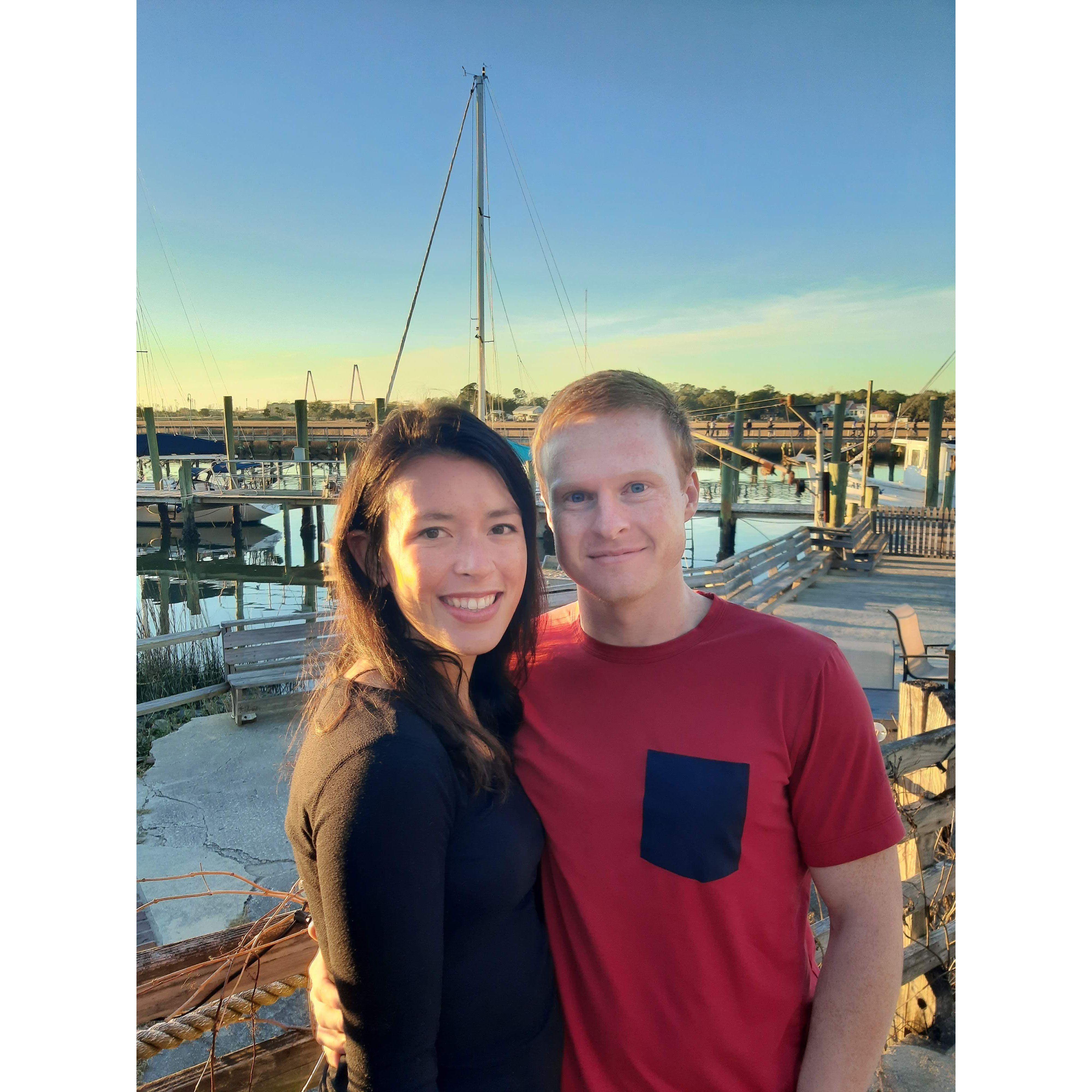 Joe's first trip to Charleston