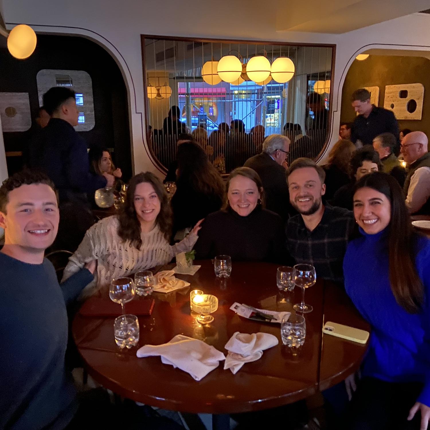 Don Angie in NYC, with Josh, Victoria, and Sarah! It was delish.