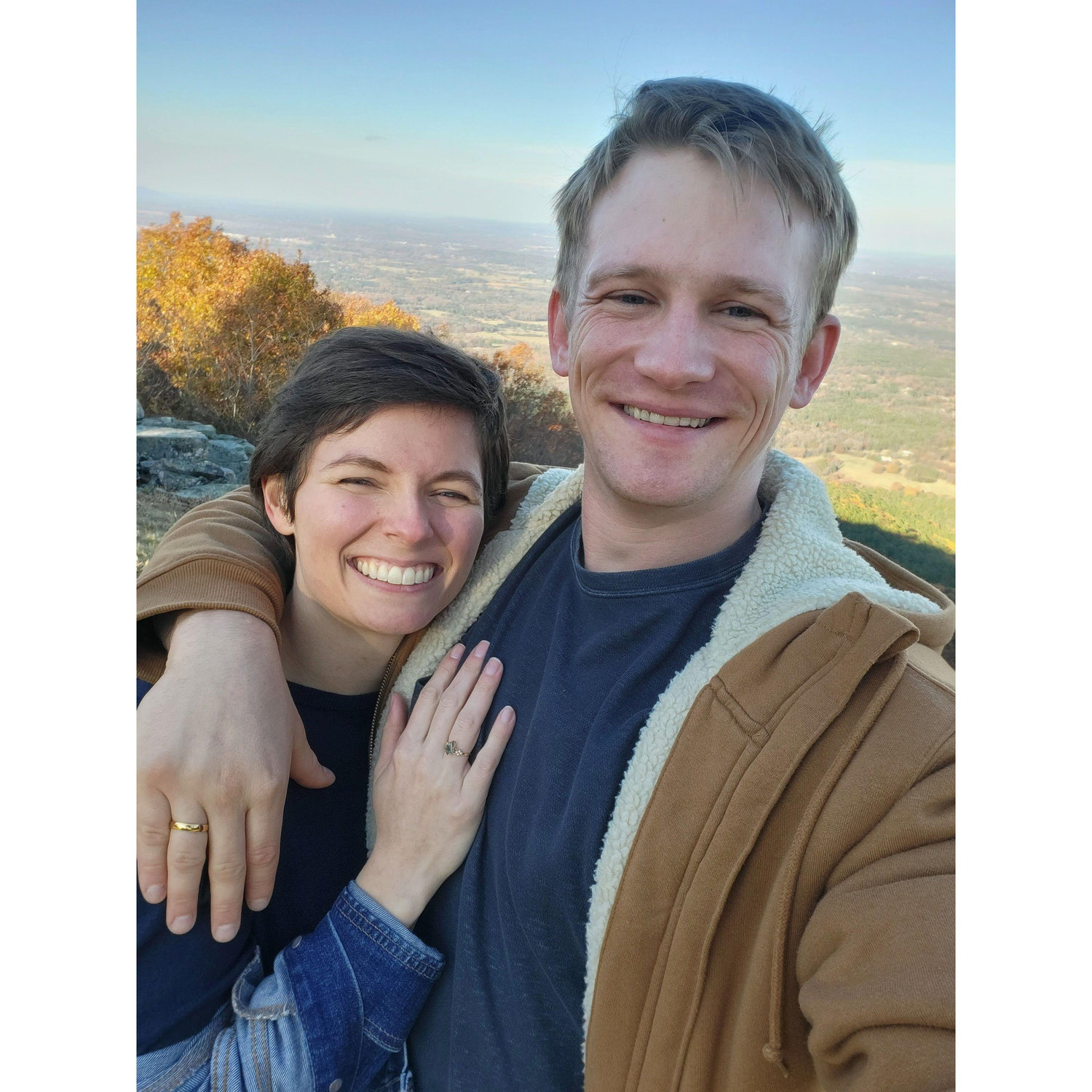Taken right after we got engaged on November 25