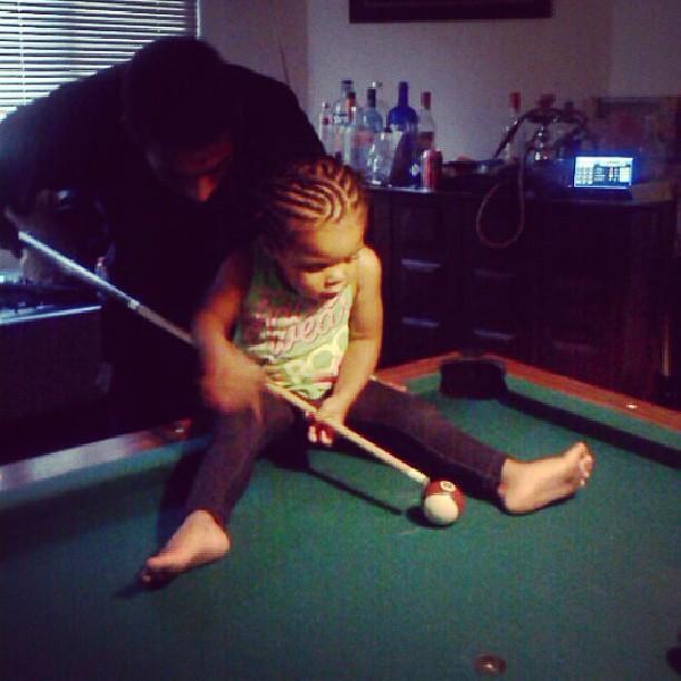 Daddy and Auddie, She's always been a daddy's girl...