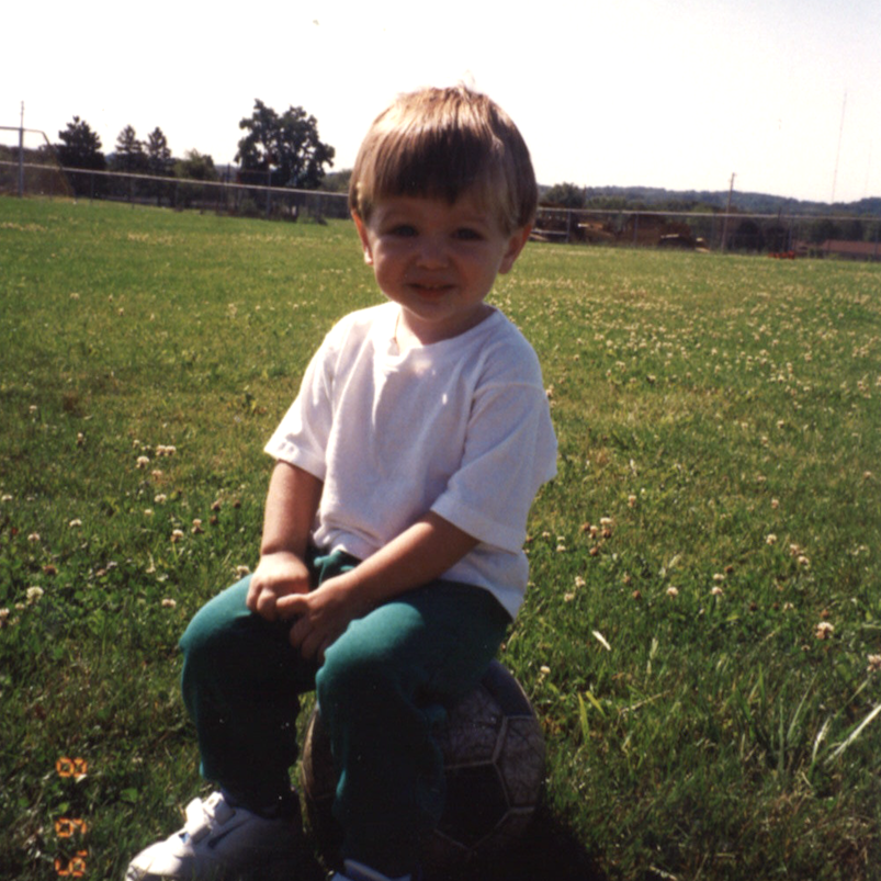 1994 - Alex on the soccer field