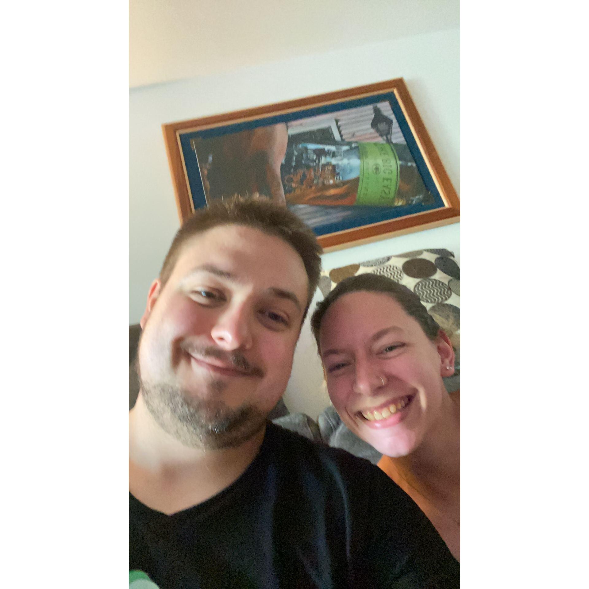 Our First Photo Together