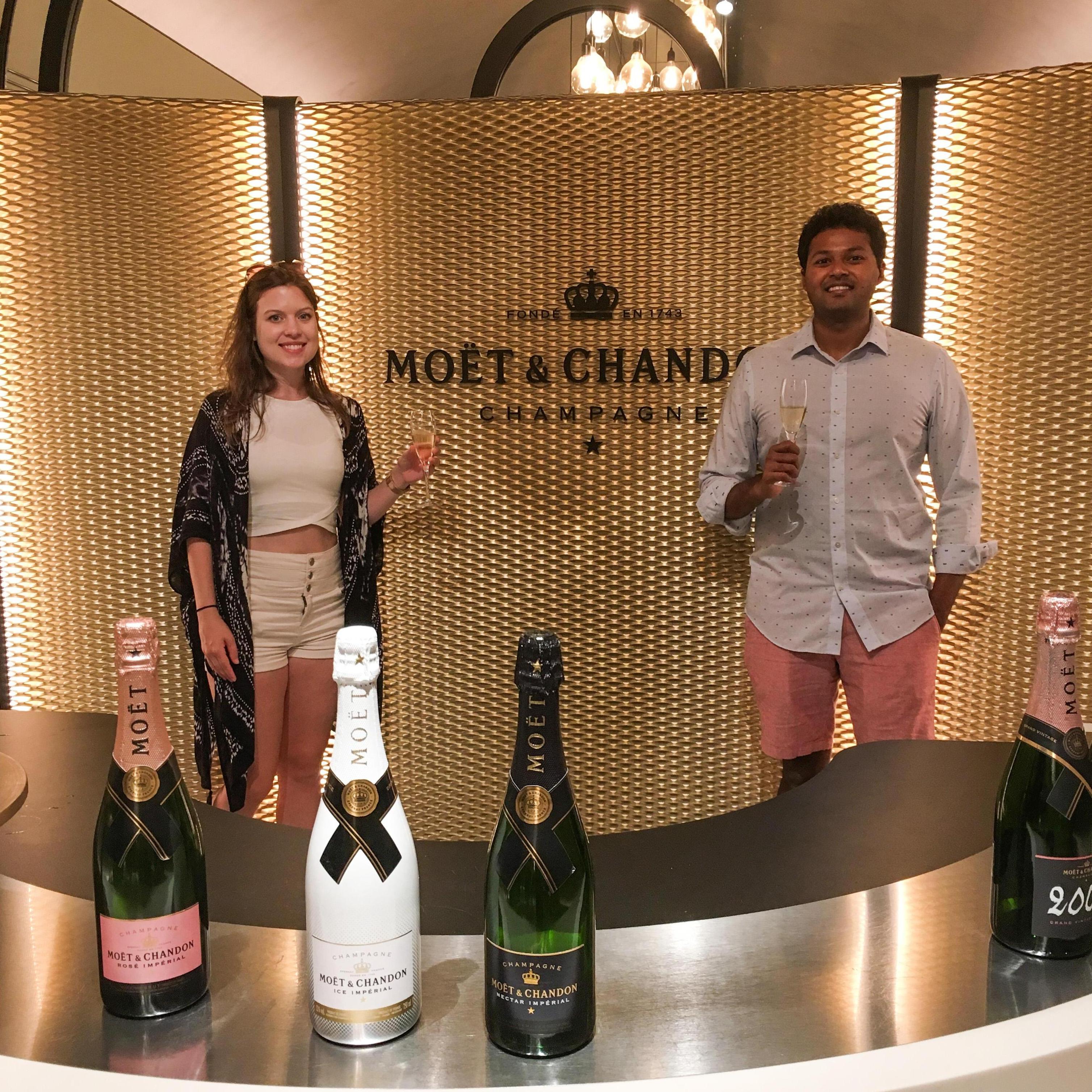 Champagne tasting in Champagne, France! August 2018