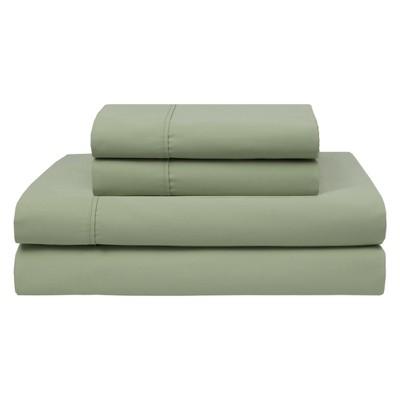 Wrinkle Free 420 Thread Count Cotton Sheet Set (Queen)Sage - Elite Home Products