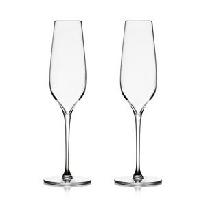 Nambé Vie Champagne Flute, Set of 2