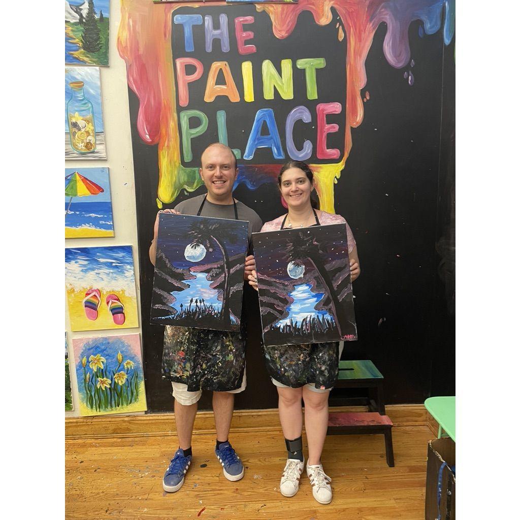 Trying our hand at Painting - July 2023