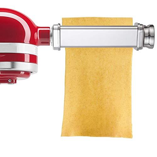 Gvode Kitchen Pasta Roller Attachment for Kitchenaid Stand Mixer,Stainless Steel,mixer accessory