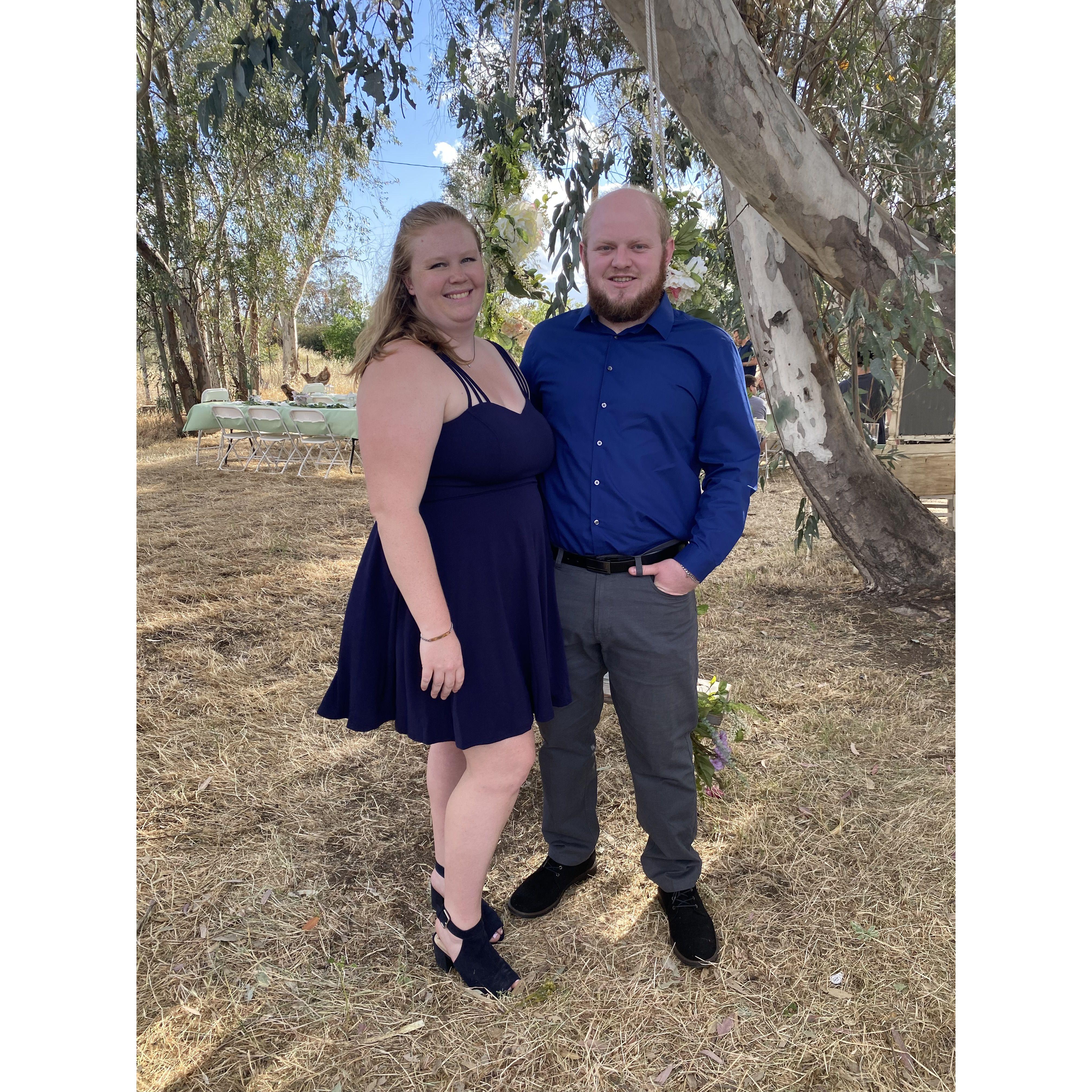 Fun at a friends rehearsal dinner!