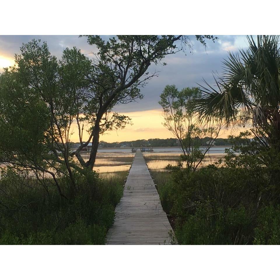 Our dock, our own little slice of heaven.