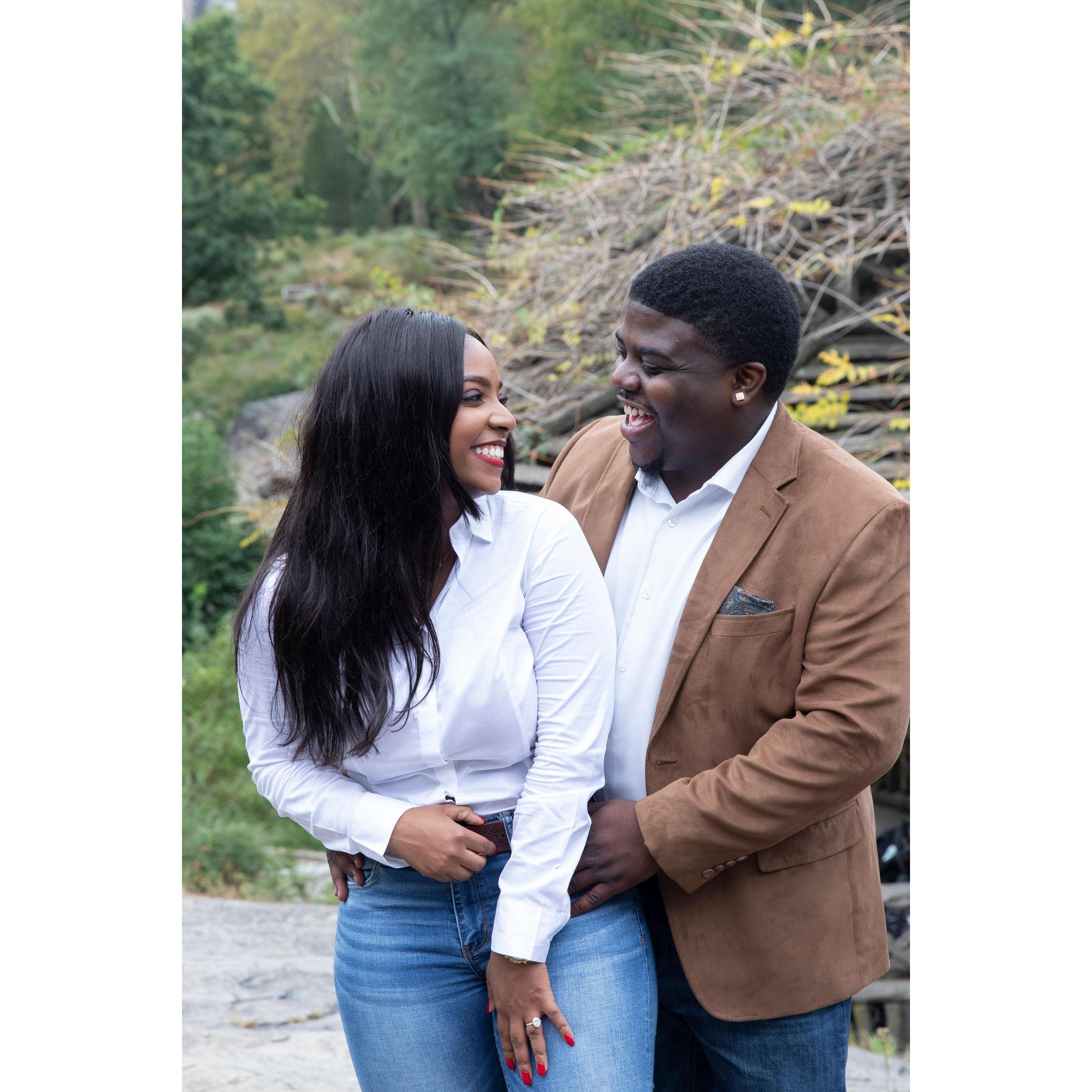 All smiles when we're together. Cheers to a lifetime of laughs!