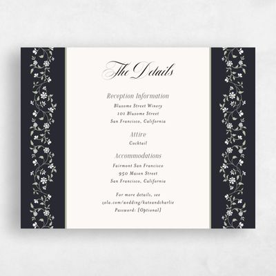 Ebony, Black Wedding Enclosure - Siofra