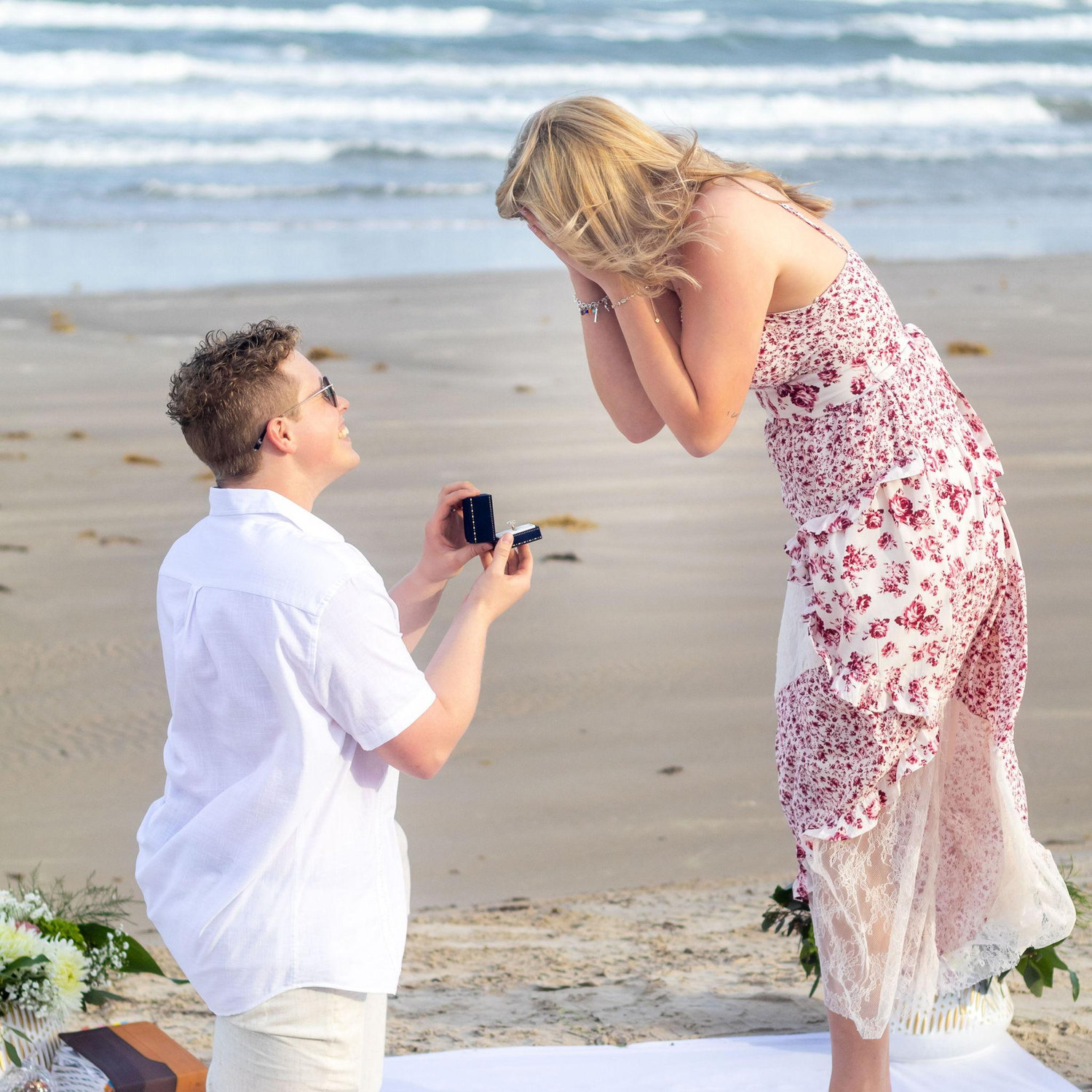 Of course she said YES!