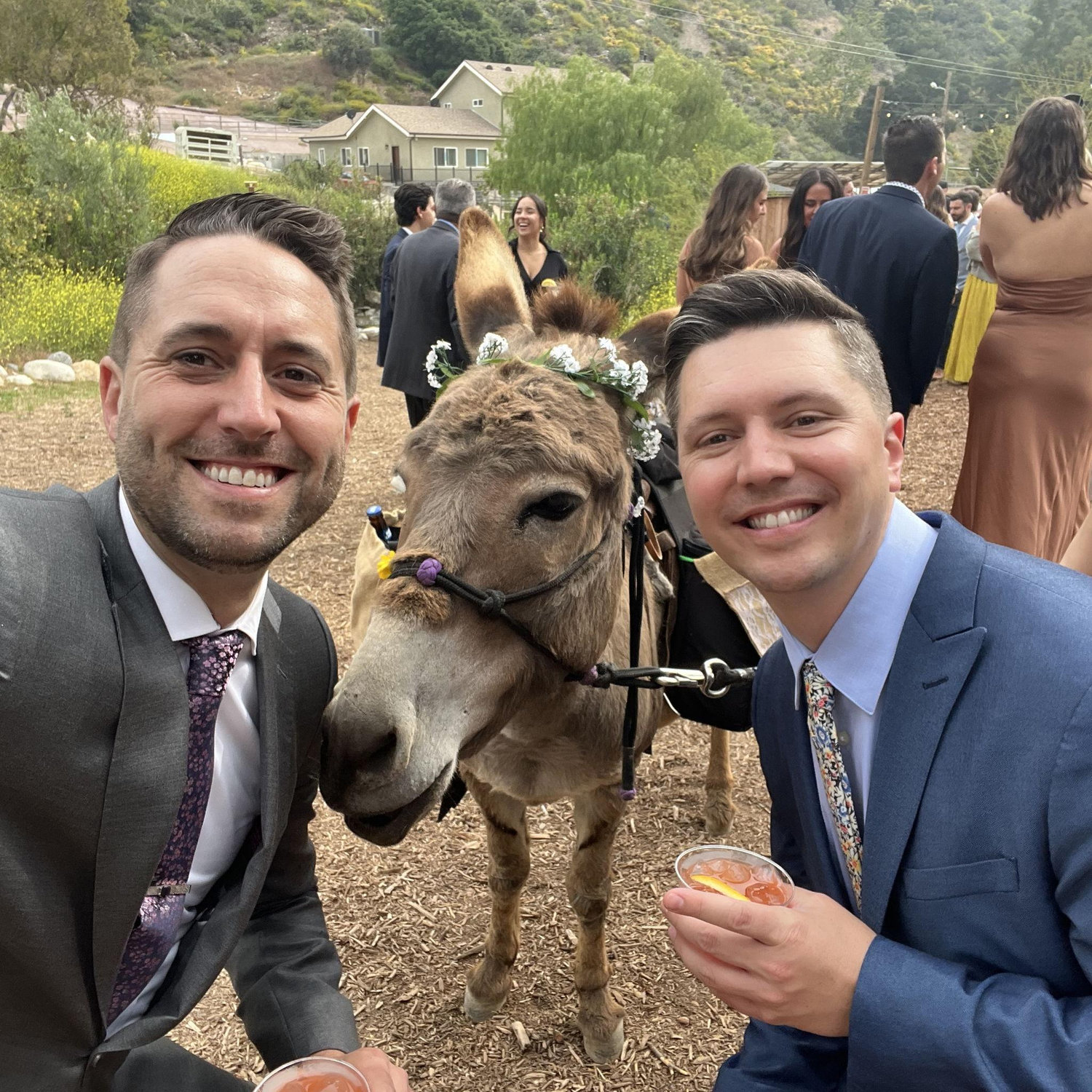 Wedding smile for Matt & Madia