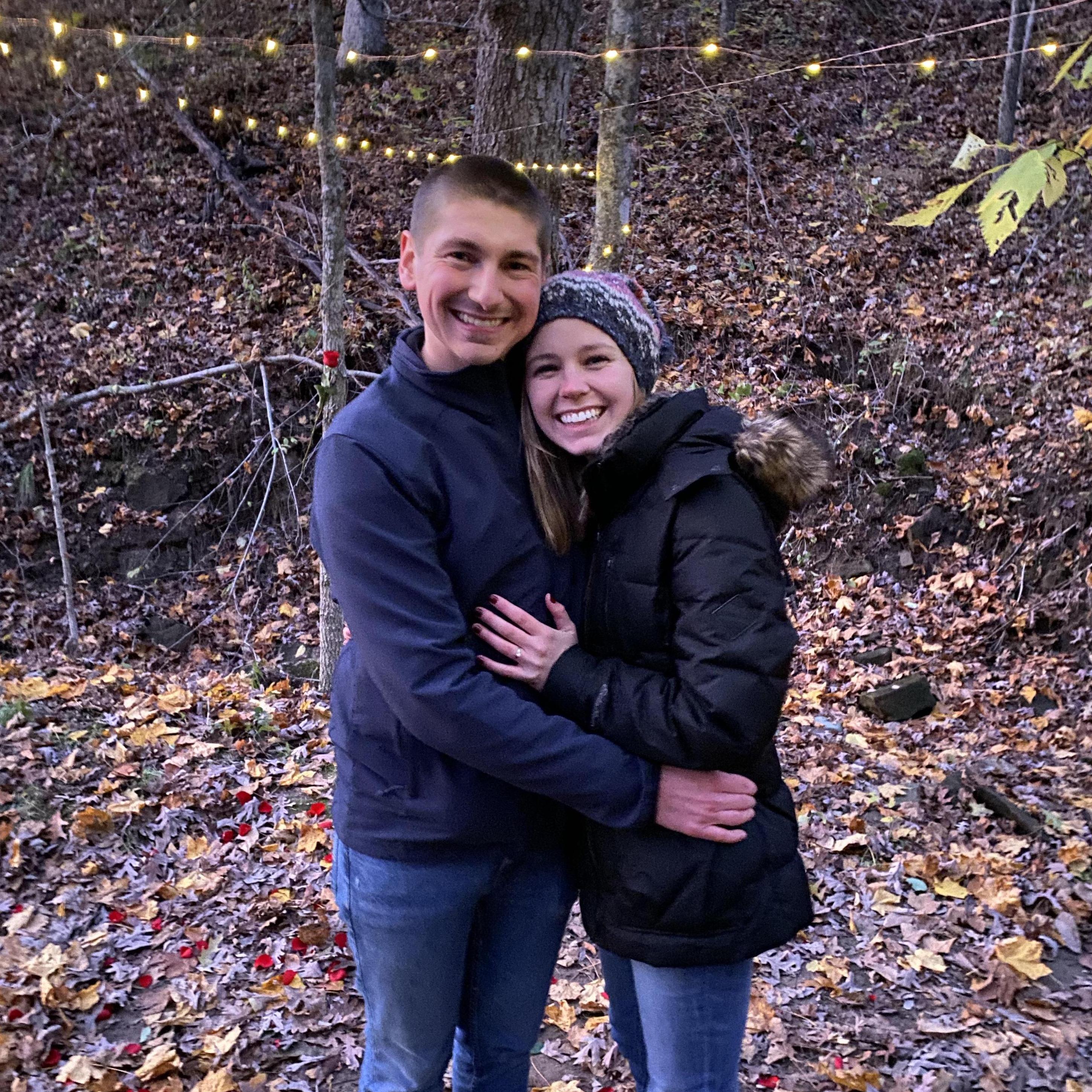 Right after Kenzie said "Yes!"