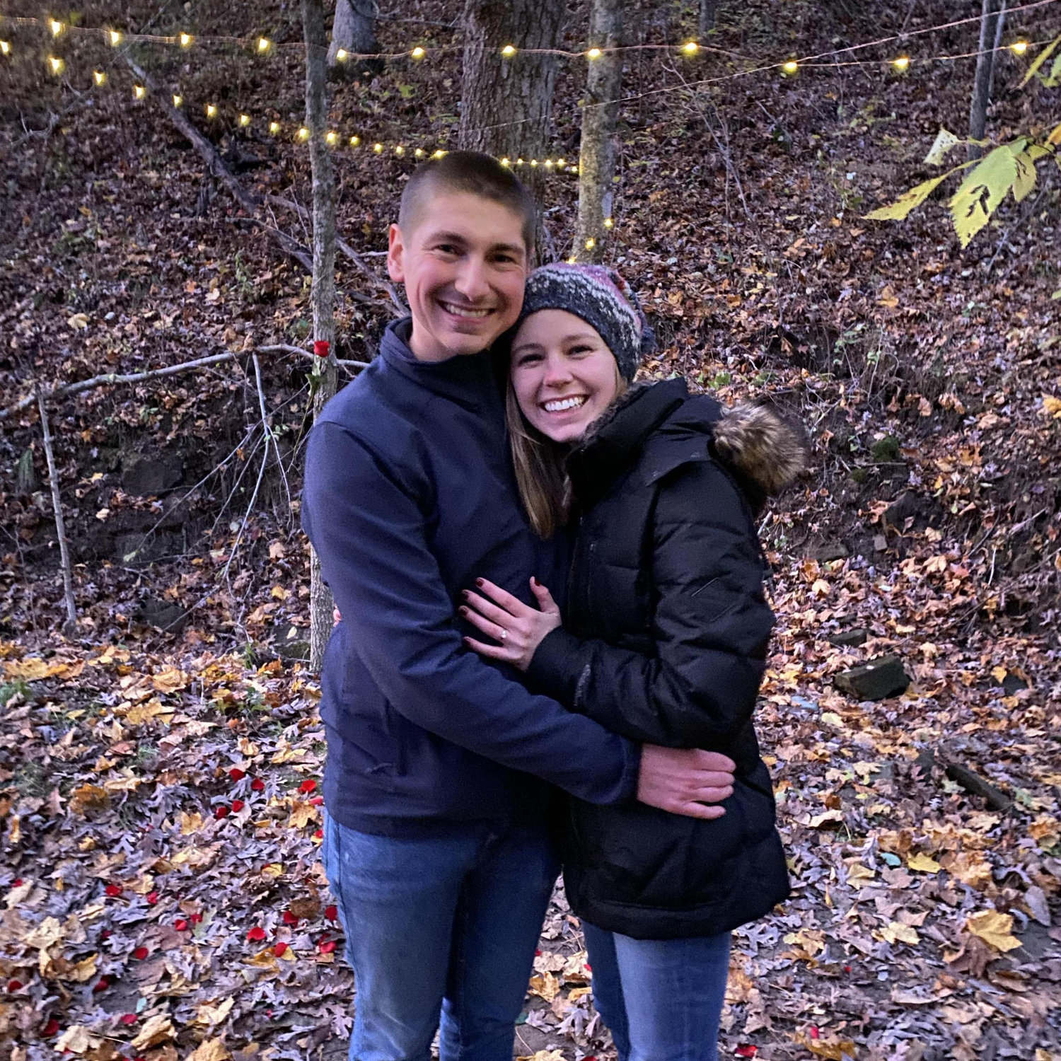 Right after Kenzie said "Yes!"