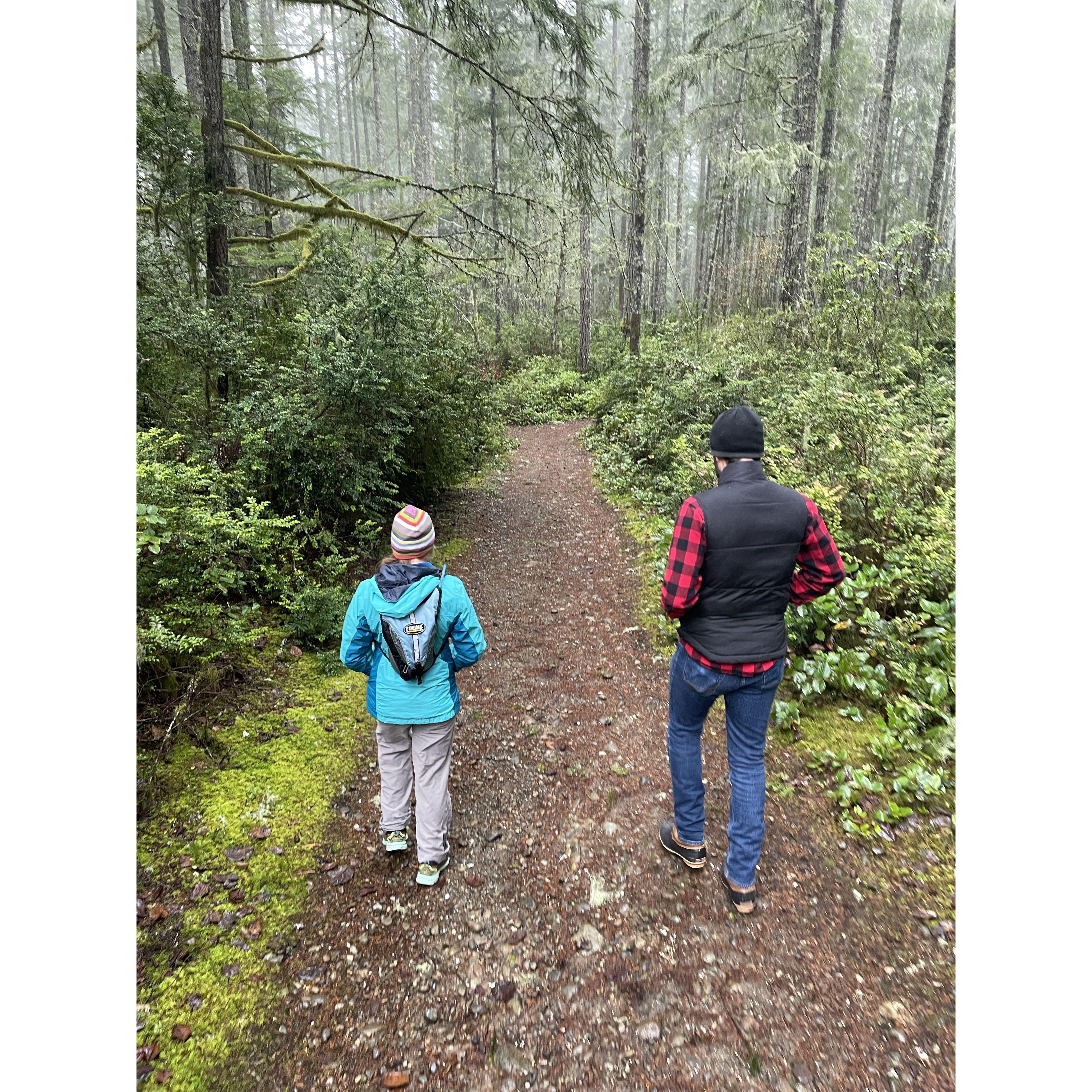 Guilemot Cove, one of our favorite tucked away hikes on the penisula