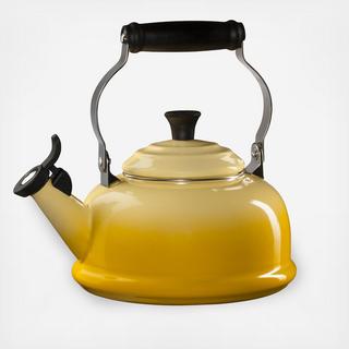 Whistling Steel Kettle with Porcelain Enamel Finish