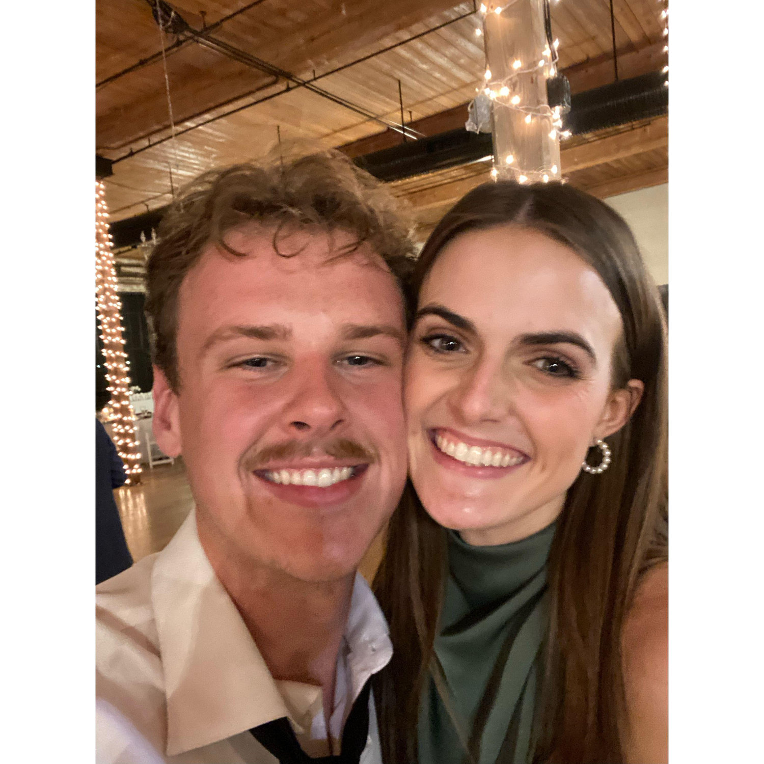 December 2023! Us at Lindsey and Reese's wedding!