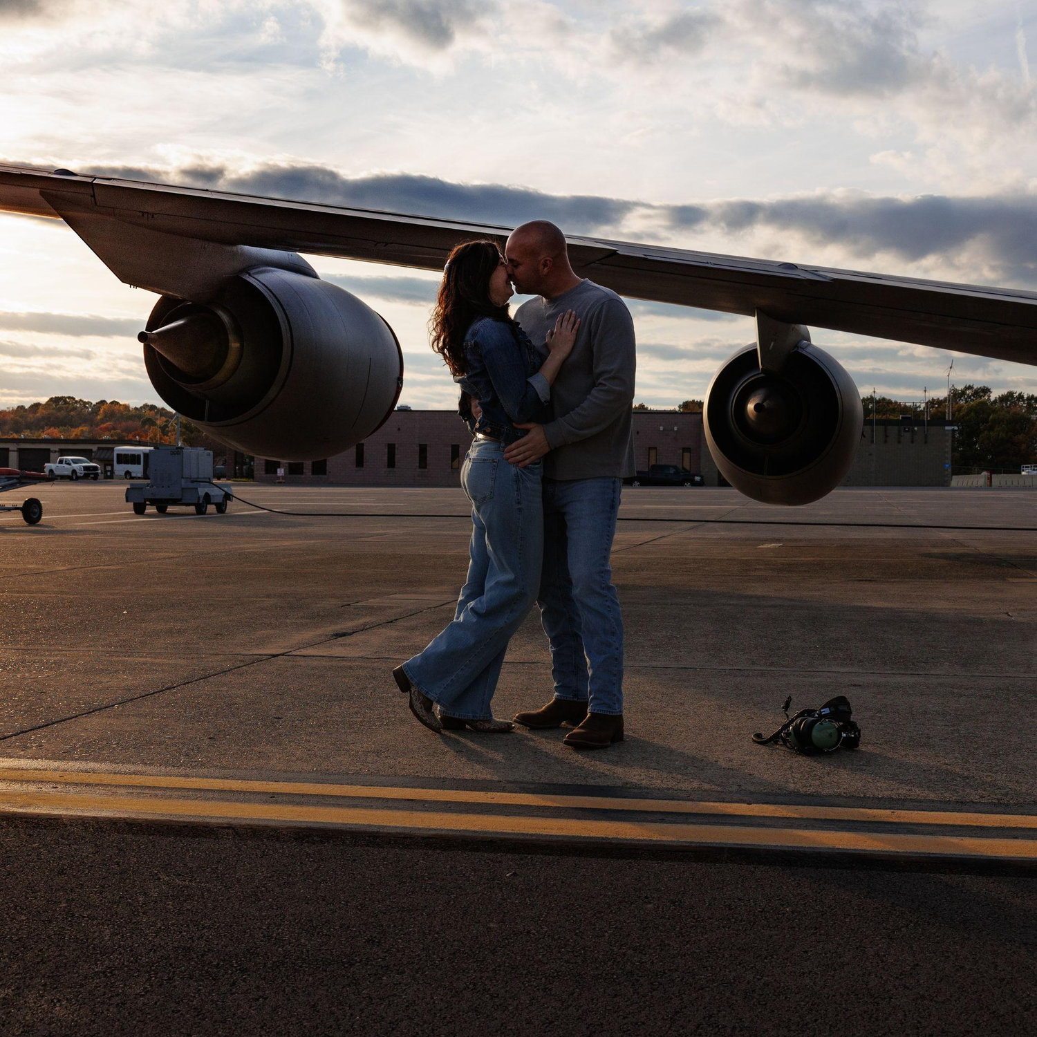 We met at the 171 Air Refueling Wing so it was fitting to do our pictures with Jon's airplane.