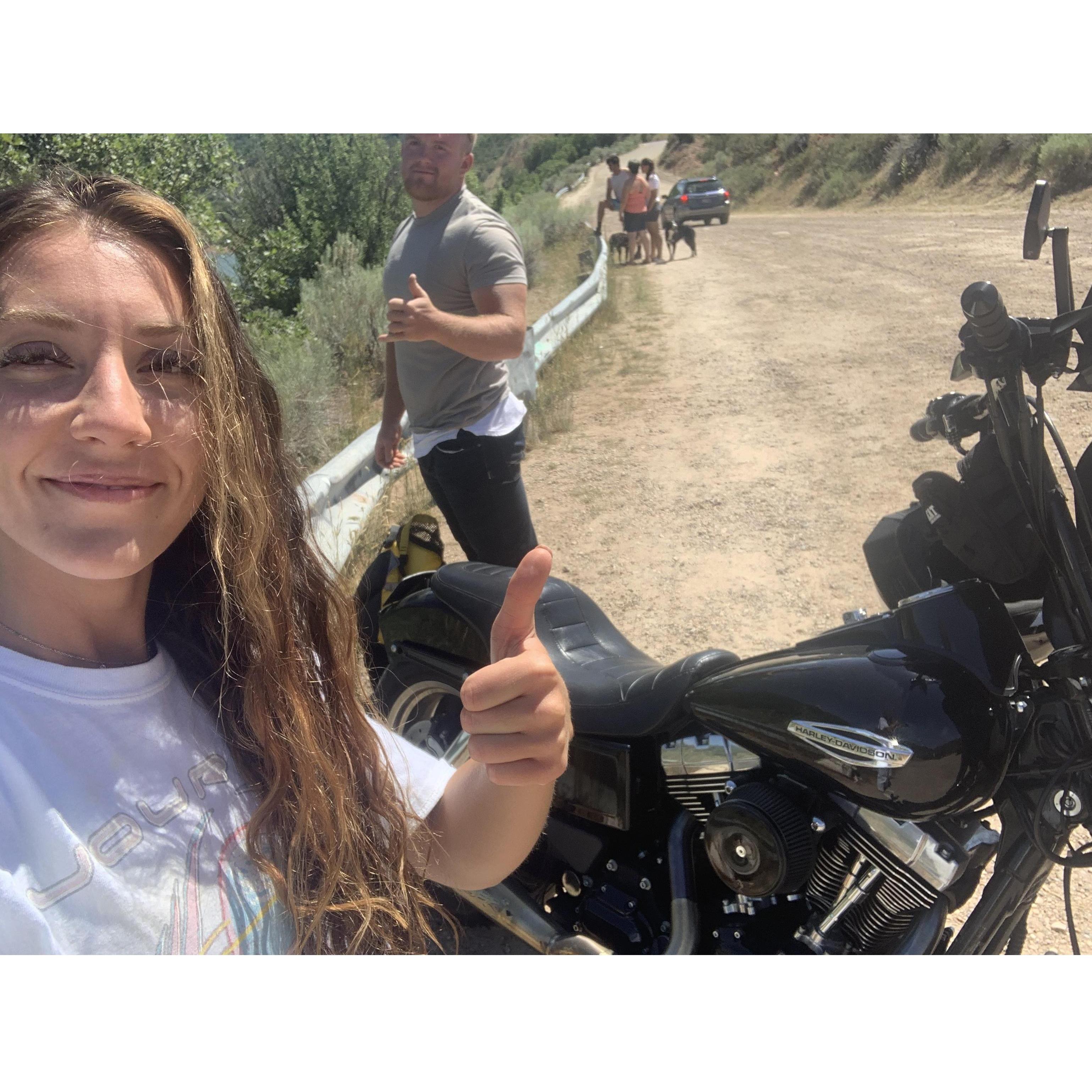 Our first “hangout” to Causey Reservoir after reconnecting a few years later.