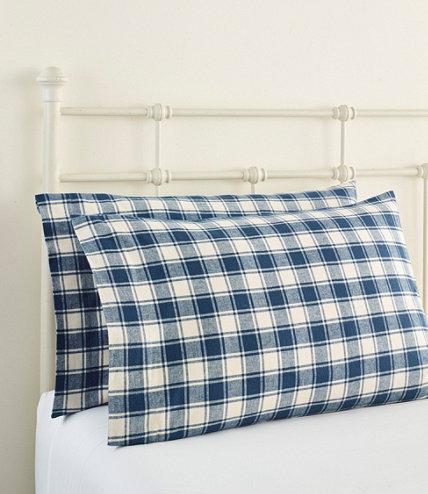 Ultrasoft Comfort Flannel Pillowcases - Bay Blue Bone -- King Size