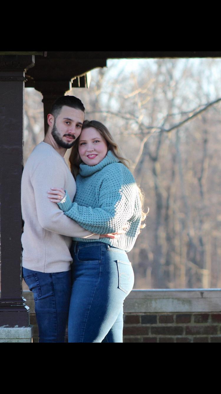 2021 - One of many beautiful photos from our engagement photoshoot!