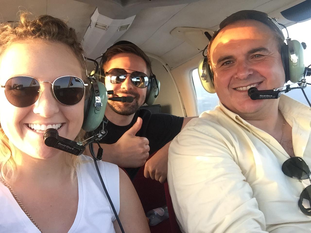 An amazing birthday surprise flying over Slovakia