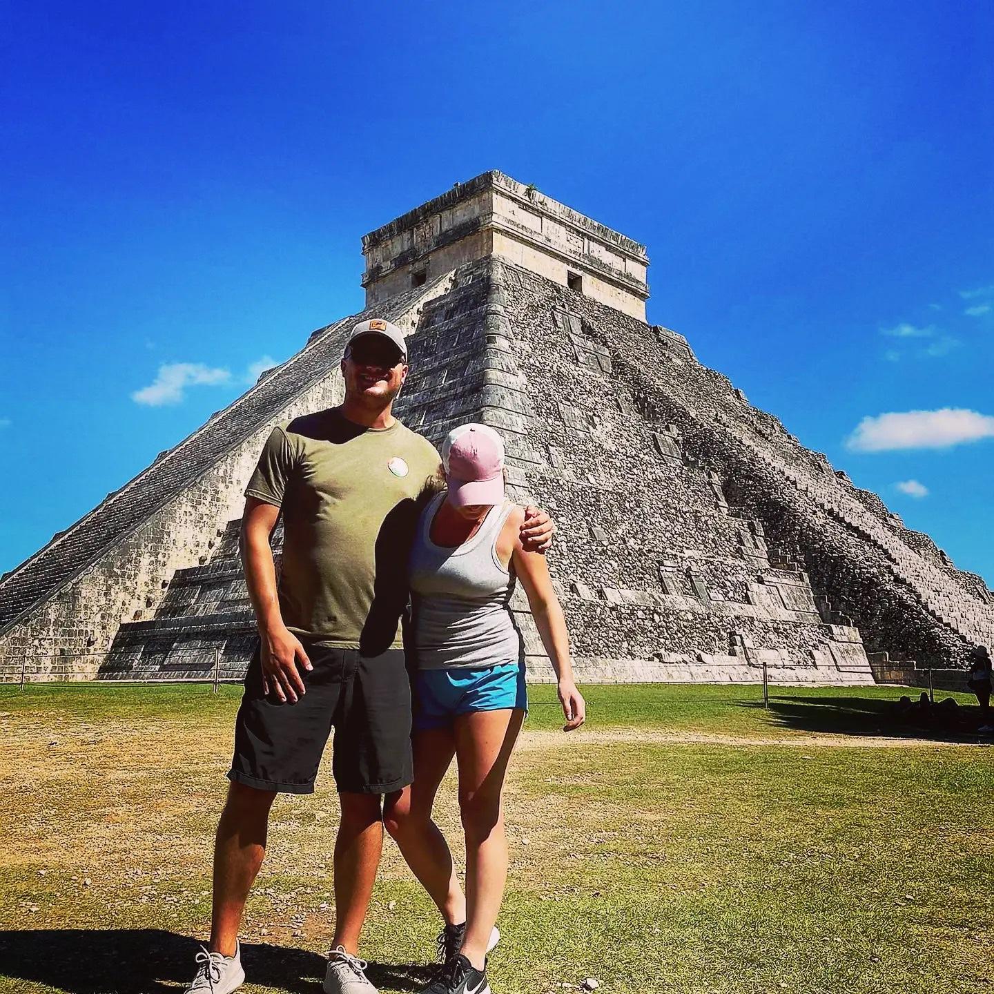 First wonder of the world together!