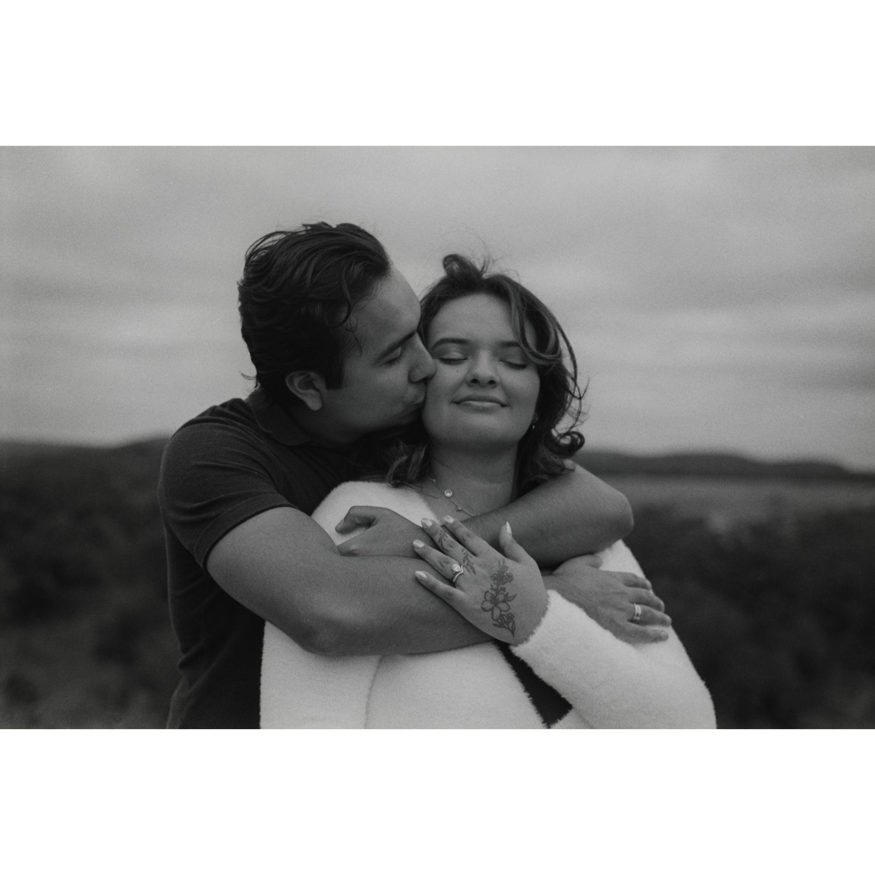 Our engagement photographer Josh was kind enough to take some pictures on film. Amazing