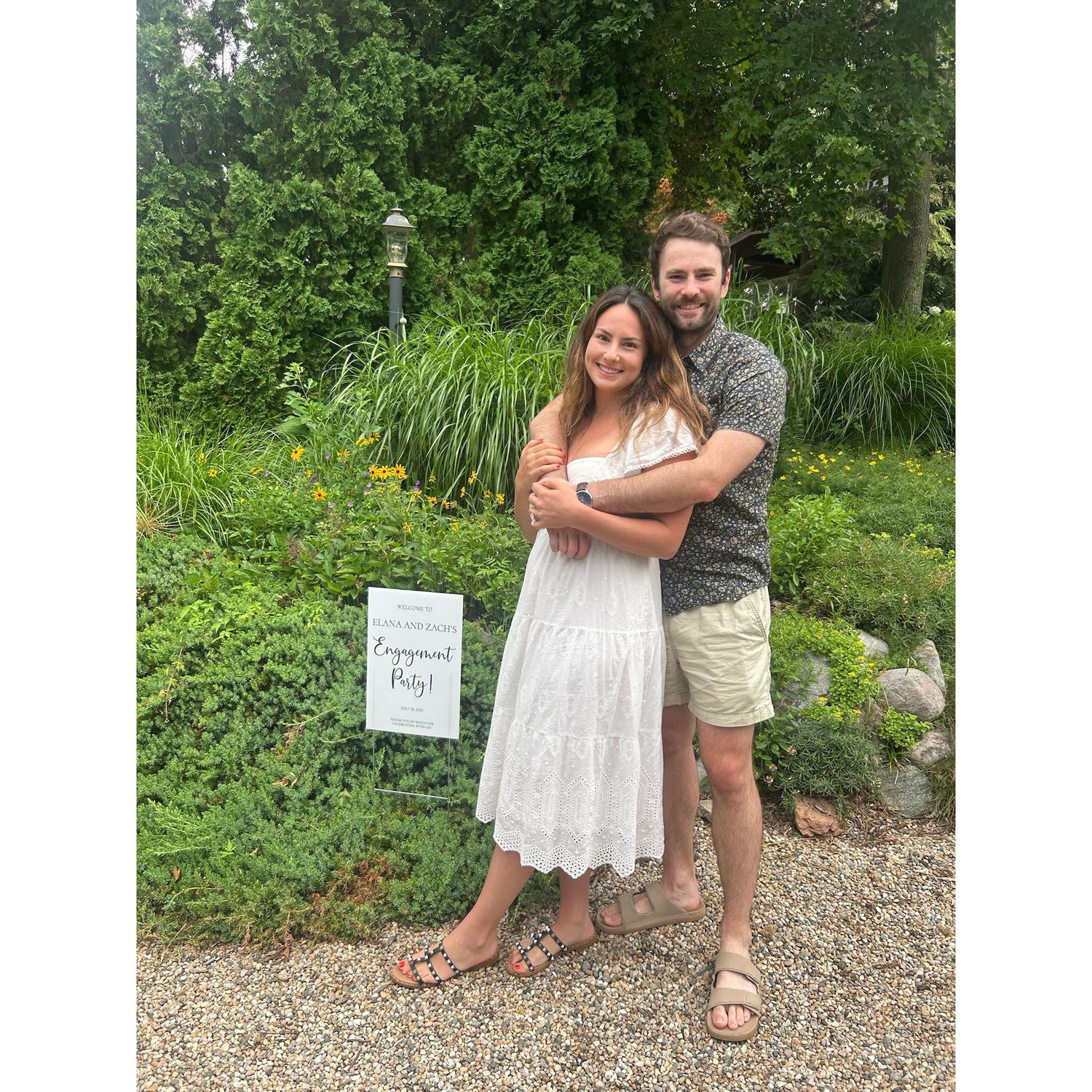 More engagement celebrations in Michigan! July, 25.