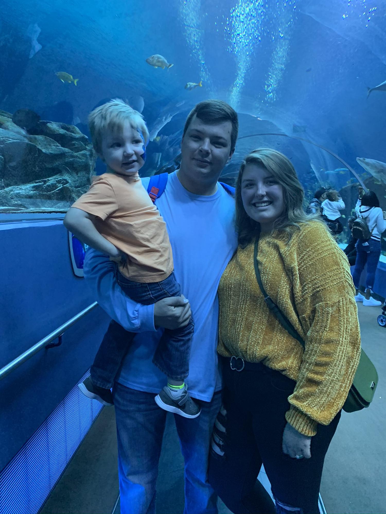 Our first trip to the Atlanta Aquarium