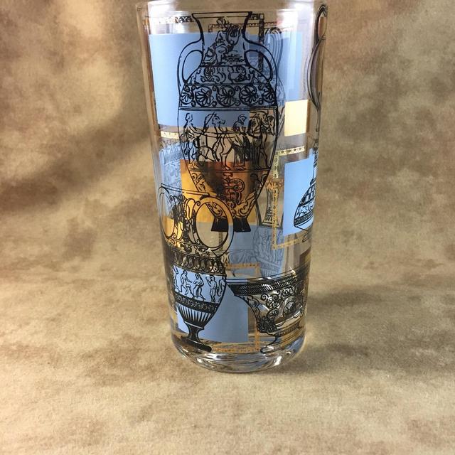 Blue & Gold Gay Fad Tumbler With Greek...